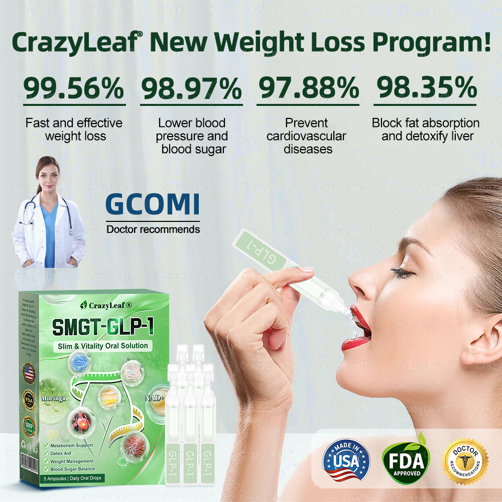 𝑪𝒍𝒊𝒏𝒊𝒄𝒂𝒍𝒍𝒚 𝑷𝒓𝒐𝒗𝒆𝒏 | 𝑶𝒇𝒇𝒊𝒄𝒊𝒂𝒍 𝑺𝒕𝒐𝒓𝒆 | 𝐂𝒓𝓪𝙯𝙮𝐋𝑒𝑎𝐟® 𝚂𝖬𝐺𝘛-𝘎𝐿𝙋-1 𝑆𝘭𝘪𝘮 & 𝘝𝘪𝘵𝘢𝘭𝘪𝘵𝘺 𝖮𝗋𝖺𝗅 𝑆olution 𝗍𝖺𝗋𝗀𝖾𝗍𝗌 𝑡𝑢𝑏𝑏𝑜𝑟𝑛 𝑤𝑒𝑖𝑔ℎ𝑡, ℎ𝑖𝑔ℎ 𝑏𝑙𝑜𝑜𝑑 𝑝𝑟𝑒𝑠𝑠𝑢𝑟𝑒, 𝑏𝑙𝑜𝑜𝑑 𝑠𝑢𝑔𝑎𝑟 ,𝘧𝘢𝘵𝘵𝘺 𝘭𝘪𝘷𝘦𝘳, 𝘫𝘰𝘪𝘯𝘵 𝘱𝘢𝘪𝘯, 𝘧𝘢𝘵𝘪𝘨𝘶𝘦,𝑙𝑜𝑤 𝑒𝑛𝑒𝑟𝑔𝑦, 𝑠𝑎𝑔𝑔𝑖𝑛𝑔 𝑠𝑘𝑖𝑛 & 𝑚𝑜𝑟𝑒 𝑓𝑜𝑟 𝑏𝑒𝑡𝑡𝑒𝑟 ℎ𝑒𝑎𝑙𝑡ℎ & 𝑣𝑖𝑡𝑎𝑙𝑖𝑡𝑦