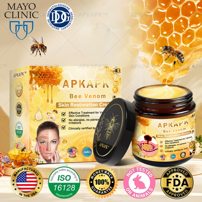 𝐌𝐚𝐲𝐨 𝐂𝐥𝐢𝐧𝐢𝐜 𝐎𝐟𝐟𝐢𝐜𝐢𝐚𝐥:🥇 𝐀𝐏𝐊𝐀𝐏𝐊™ 𝐁𝐞𝐞 𝐕𝐞𝐧𝐨𝐦 𝐒𝐤𝐢𝐧 𝐑𝐞𝐬𝐭𝐨𝐫𝐚𝐭𝐢𝐨𝐧 𝐂𝐫𝐞𝐚𝐦, 𝐀𝐧𝐭𝐢-𝐚𝐠𝐢𝐧𝐠, 𝐇𝐲𝐝𝐫𝐚𝐭𝐢𝐧𝐠, 𝐒𝐤𝐢𝐧 𝐑𝐞𝐩𝐚𝐢𝐫, 𝐄𝐯𝐞𝐧 𝐓𝐨𝐧𝐞, 𝐀𝐜𝐧𝐞 𝐚𝐧𝐝 𝐃𝐚𝐫𝐤 𝐒𝐩𝐨𝐭 𝐓𝐫𝐞𝐚𝐭𝐦𝐞𝐧𝐭, 𝐖𝐚𝐫𝐭 𝐚𝐧𝐝 𝐌𝐨𝐥𝐞 𝐑𝐞𝐦𝐨𝐯𝐚𝐥, 𝐏𝐬𝐨𝐫𝐢𝐚𝐬𝐢𝐬 𝐑𝐞𝐥𝐢𝐞𝐟