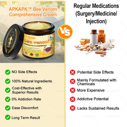 Mayo Clinic Official:🥇🥇 APKAPK™ Bee Venom Skin Treatment Cream, Anti-aging, Hydrating, Skin Repair, Even Tone, Acne and Dark Spot Treatment, Wart and Mole Removal, Psoriasis Relief