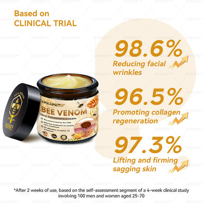 Mayo Clinic Official: APKAPK™ Bee Venom Skin Treatment Cream, Anti-aging, Hydrating, Skin Repair, Even Tone, Acne and Dark Spot Treatment, Wart and Mole Removal, Psoriasis Relief🥇